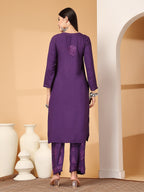 Zara Premium Rayon Chikankari Kurta & Palazzo Set with Authentic Mukaish Work | 100% Handwork