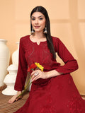 Zara Premium Rayon Chikankari Kurta & Palazzo Set with Authentic Mukaish Work | 100% Handwork