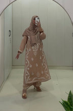 Wara Kurti and Palazzo Chikankari Set – Fine Handcrafted Chikankari on Soft Skin Colour Rayon Fabric