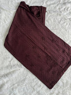 Dobby Cotton Lucknowi Chikankari Kurti Palazzo Dupatta Set with Fine Handwork Chikankari and Dobby Dots Beauty